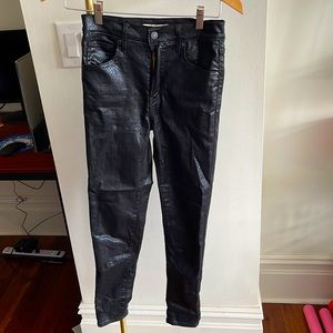 Levi’s Mile High Super Skinny Black Jeans